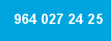 964 027 24 25 964 027 24 25